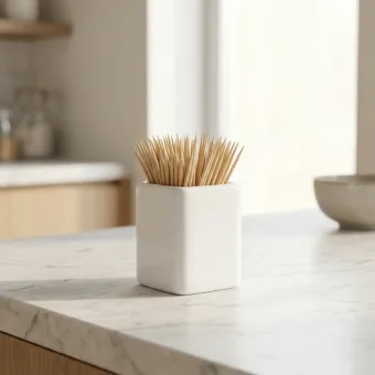 Подставка для зубочисток фарфоровая купить