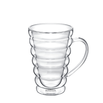 Кружка двухстенная из термостекла 400мл WL-888425 купить