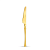Нож столовый 22,5 см Diva Gold Matt WL-999503501
