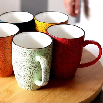Кружка 460 мл красная Splash WL-667237