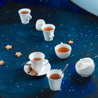 Чашка с блюдцем фарфоровые купить