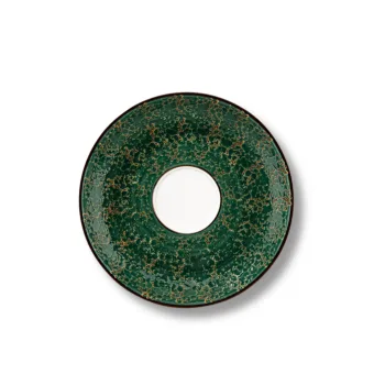 Блюдце 15см зелёное Splash WL-667536/B