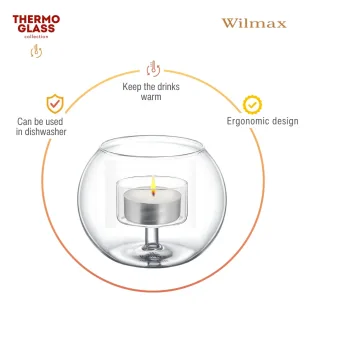 Подсвечник на 1 свечу 10 см WL-888973