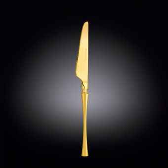 Нож столовый 22,5 см Gold Matt WL-999561