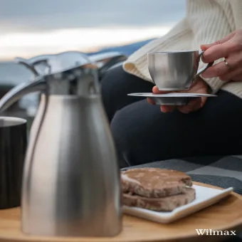 Кофейник из нержавеющей стали 1000мл WL-551002