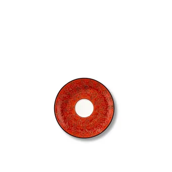 Блюдце 11см красное Splash WL-667233
