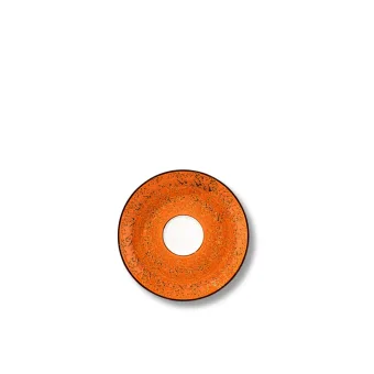 Блюдце 11см оранжевое Splash WL-667333