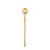 Ложка коктейльная 20,5 см Gold Matt WL-999569