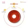 Блюдце 15см красное Splash WL-667236 Блюдце 15см красное Splash WL-667236