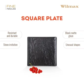 Квадратная пирожковая тарелка 13х13 см WL-661104 от магазина Wilmax