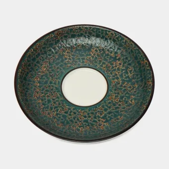 Блюдце 15см зелёное Splash WL-667536/B