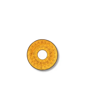 Блюдце 11см жёлтое Splash WL-667433