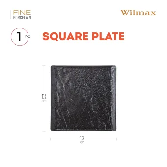 Квадратная пирожковая тарелка 13х13 см WL-661104 от магазина Wilmax