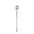 Ложка коктейльная 20,5 см Diva Silver Matt WL-999501545
